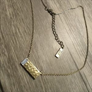 Silpada “KR” cross bar necklace retired.